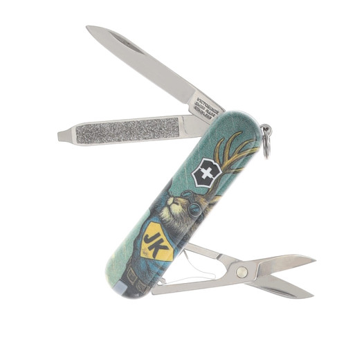 Victorinox SMKW Exclusive Classic SD Swiss Army Knife Jack Knifalope V1200
